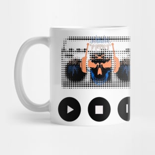 Skull Boombox Mug